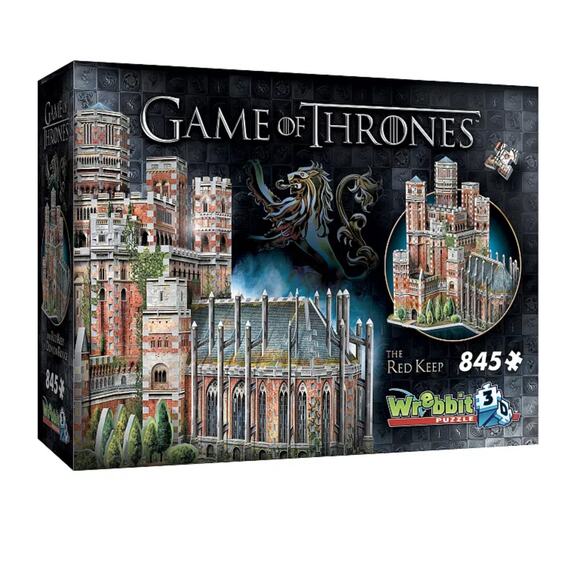 Wrebbit Game of Thrones The Red Keep 3D Puzzle: 845 Pieces New! - Picture 9 of 9